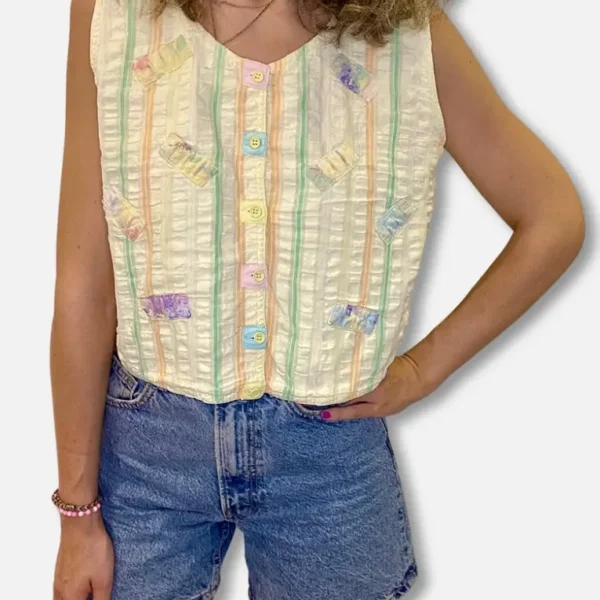 Crop Top Cream