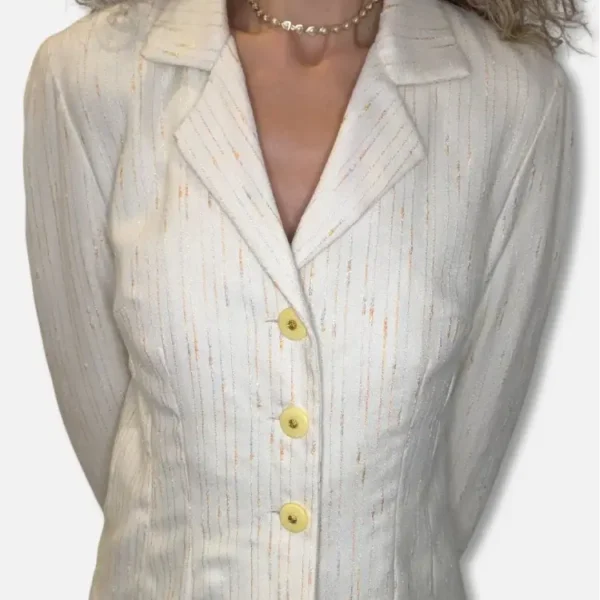 Chaqueta Cream