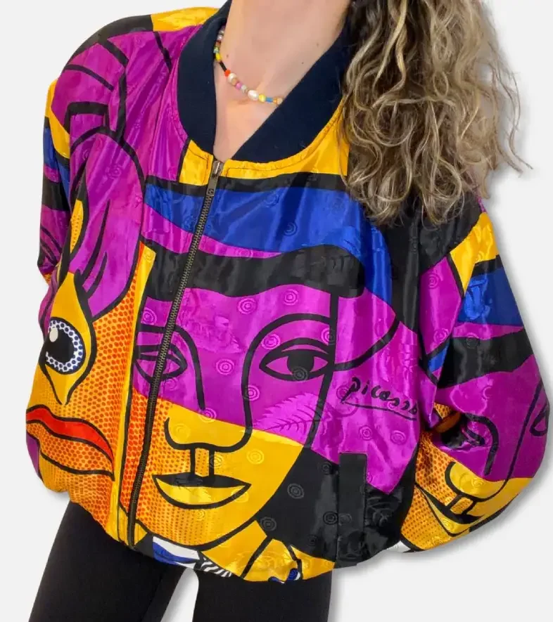 Bomber Picasso modelo frente 1