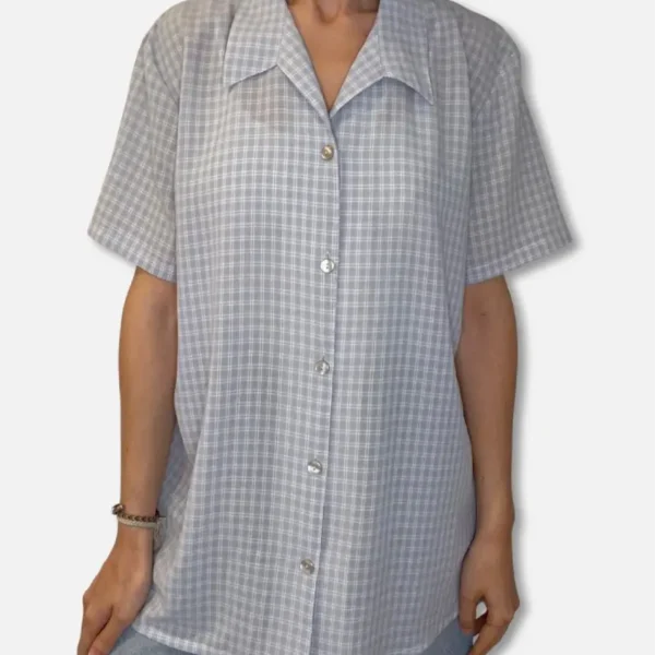 Camisa Azul Cuadros