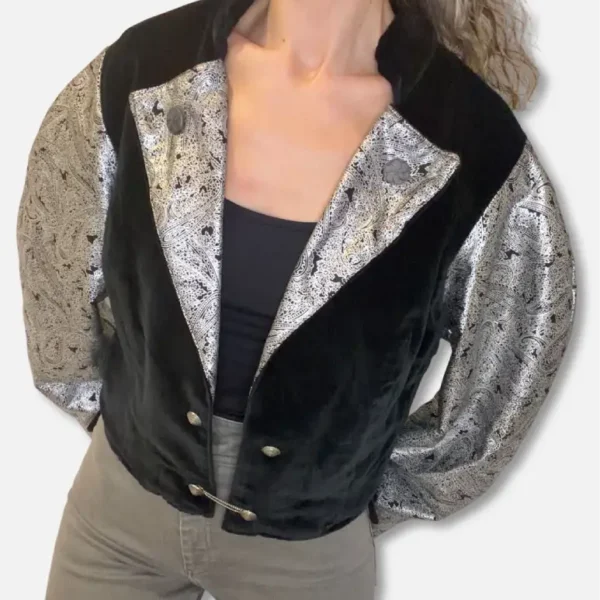 Chaqueta Barroca Plata
